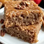 Apfelmus Gewuerzkuchen Riegel