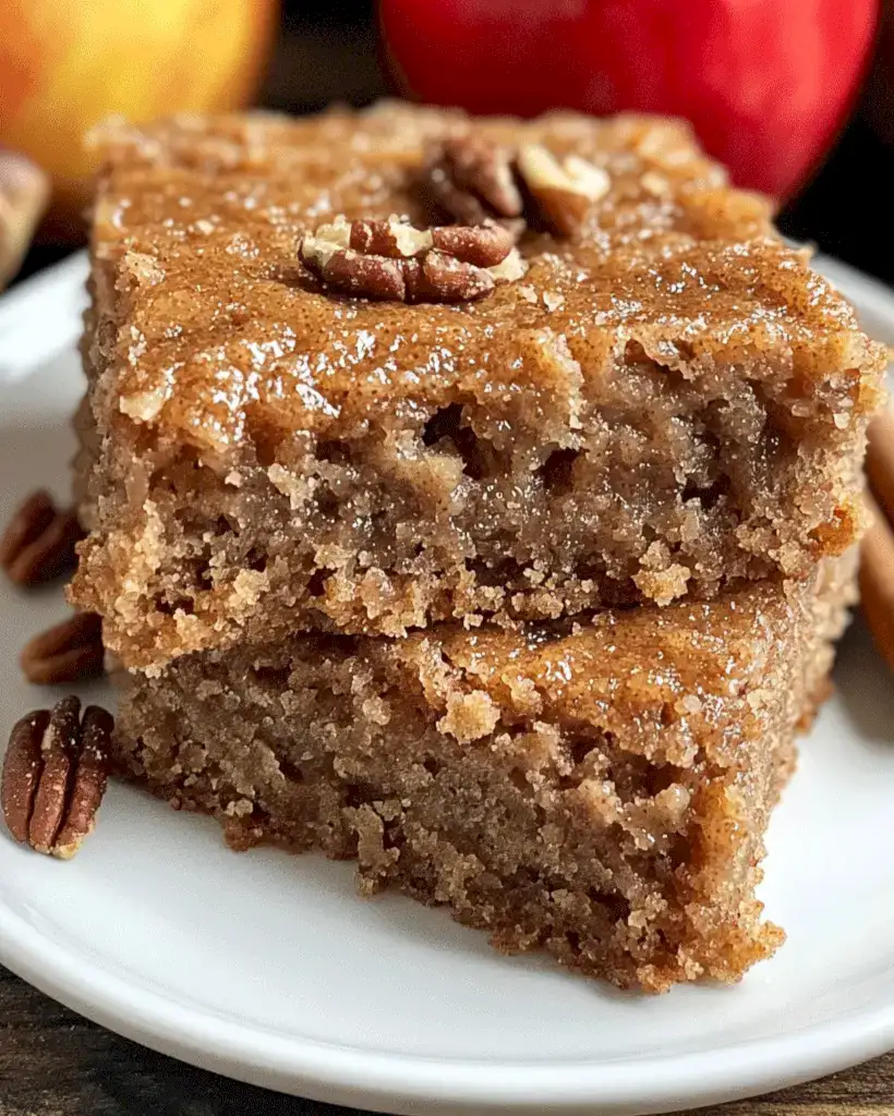 Apfelmus Gewürzkuchen Riegel 1 Apfelmus Gewürzkuchen Riegel