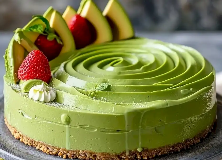 Avocado-Limetten-Käsekuchen – Cremig & Fruchtig 1 Avocado-Limetten-Käsekuchen – Cremig & Fruchtig