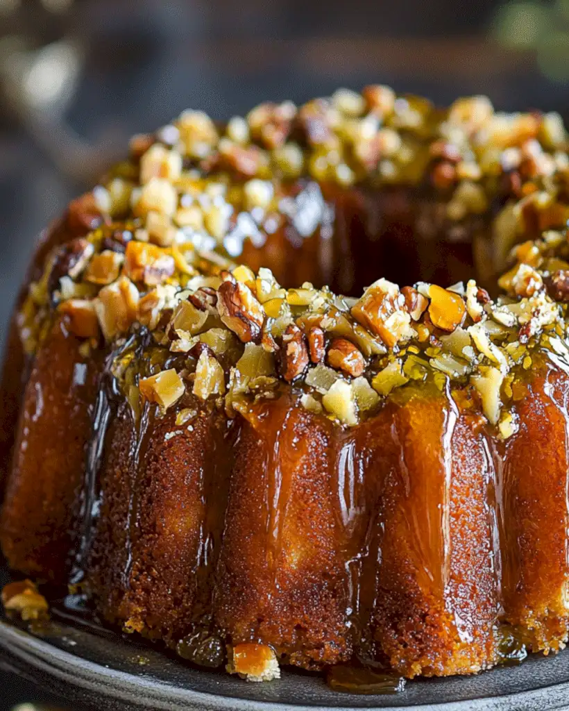 Baklava Bundt Kuchen 1 Baklava Bundt Kuchen