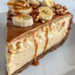 Banane-Karamell-Nuss Käsekuchen