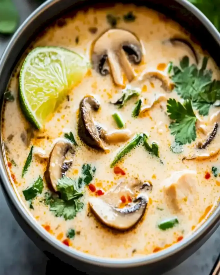 Beste Tom Kha Gai Rezept – Authentische Thai-Kokosnuss-Suppe