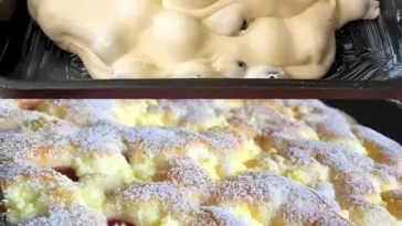 Blitz 5 Minuten Quark Kirschkuchen den ich jede Woche backe!