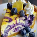 Heidelbeer-Zitronen-Wirbelkäsekuchen Rezept | Samtige Köstlichkeit