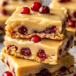 Cranberry Butterscotch Riegel – Süßes & Saures Dessert