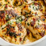 Cremiges Gebackenes Hühnchen nach Toskanischer Art