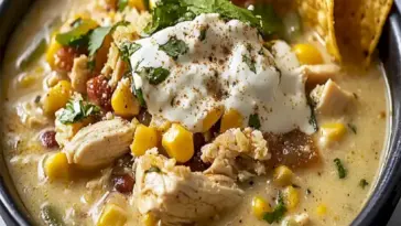 Deutsches Street Corn Chili mit Haehnchen