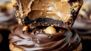 Erdnussbutter Schokoladen Kekstassen