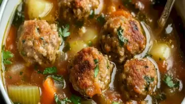 Fleischbaellchen Suppe