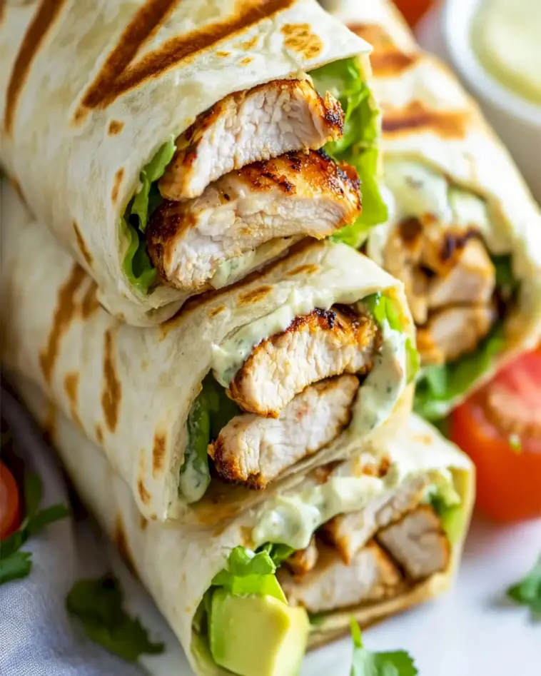 Gegrillte Hähnchen-Wraps: Schnelles und Einfaches Gericht für jede Gelegenheit