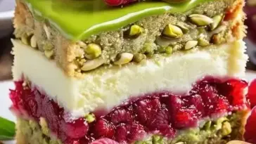 Himmlischer Pistazien-Himbeer-Traumkuchen