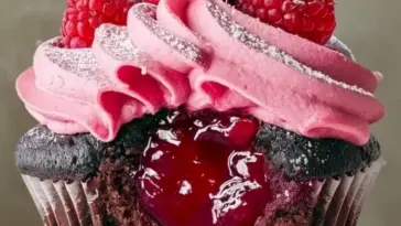 Himbeer Creme Cupcakes Eine suesse Geschmackssymphonie