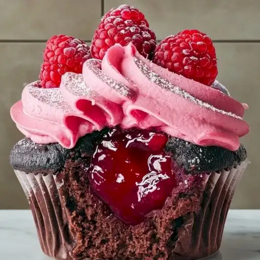 Himbeer-Creme Cupcakes: Eine süße Geschmackssymphonie 1 Himbeer-Creme Cupcakes: Eine süße Geschmackssymphonie