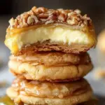 Unwiderstehliche Baklava-Cheesecake-Phyllo-Kekse mit Honig-Drizzle