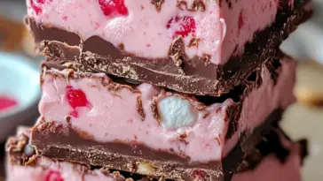 Kirsch Marshmallow Fudge Riegel
