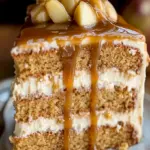 Koestlicher Karamell Apfelkuchen