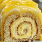 Zitronencreme-Rollkuchen – Feuchtes & Zitrusfrisches Dessertvergnügen