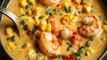 Garnelen- und Mais-Bisque – Cremig & Lecker