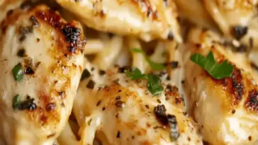 Monterey Haehnchen Spaghetti