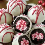 Ohne Backen Pfefferminz-Oreo-Trüffel