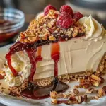 Nuss Käsekuchen mit 450g Frischkäse ganz ohne Backen