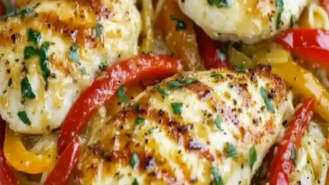 Rezept für Hähnchen Scampi à la Olive Garden – Einfach & Cremig