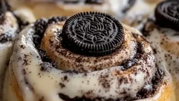 Oreo Gefuellte Zimtschnecken
