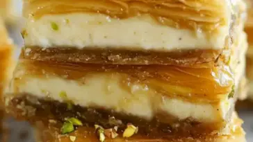 Pistazien Baklava Kaesekuchen Riegel – Ein Luxurioeser Genuss