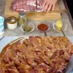 Raeuberbraten mit 2 kg Schweinefleisch den ich ich 2x in Woche brate W2xEX 2.5x
