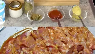 Raeuberbraten mit 2 kg Schweinefleisch den ich ich 2x in Woche brate W2xEX 2.5x