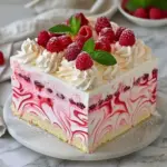 Himmlischer Himbeer-Wirbel-Käsekuchen