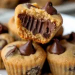 Reese's Keks-Tassen – Klebrige Schokoladen-Erdnussbutter-Bissen