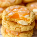 Rezept fuer Weisse Schokolade Creamsicle Orange Cookies