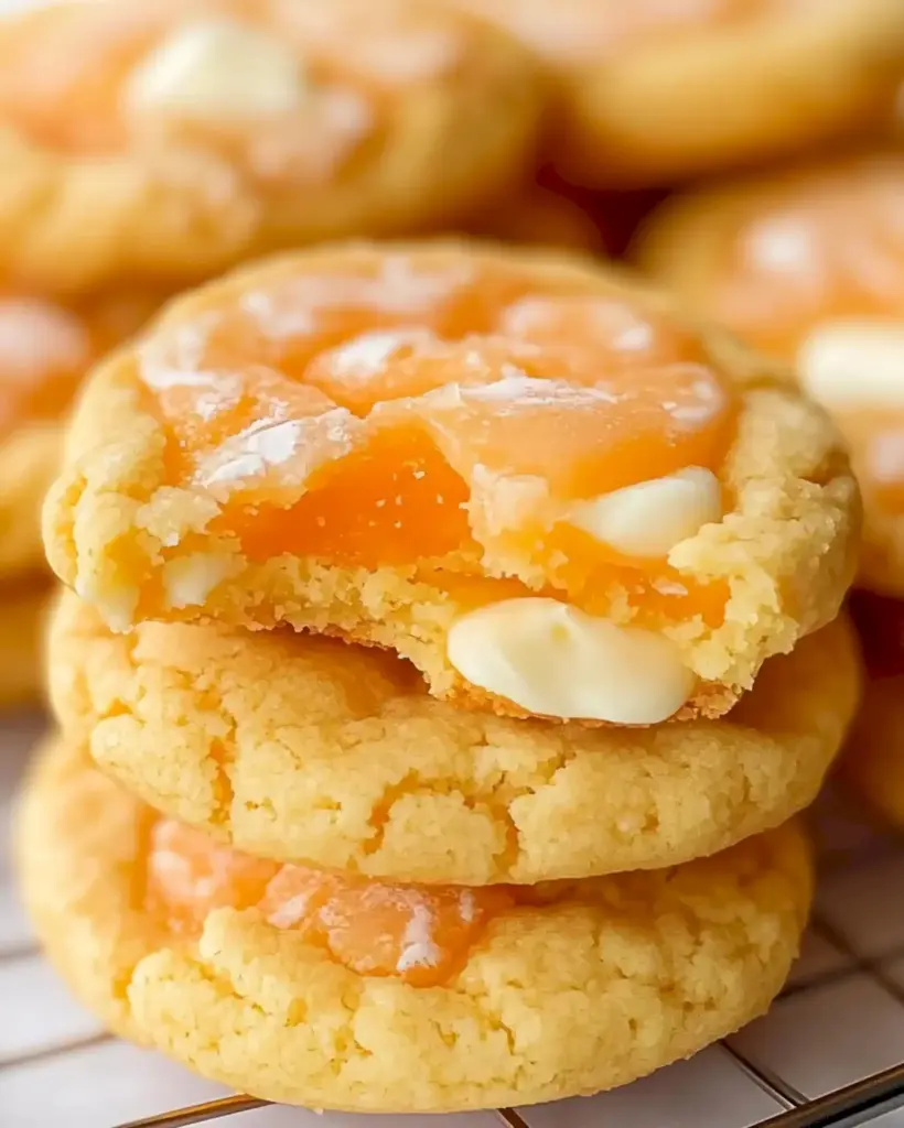 Rezept für Weiße Schokolade Creamsicle Orange Cookies
