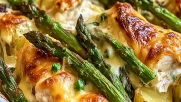 Spargel Haehnchen Kartoffelauflauf