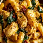 Würzige Hühnchen-Pasta à la Toscana – Ein Einfaches und Aromatisches Gericht