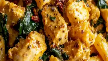 Würzige Hühnchen-Pasta à la Toscana – Ein Einfaches und Aromatisches Gericht