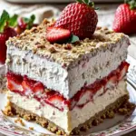 Erdbeer-Cheesecake-Lasagne – Ein Dessert ohne Backen