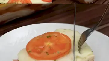 Toast Mozzarella Auflauf
