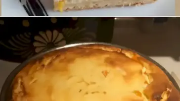 Topfenschnitten mit Pfirsichen 1