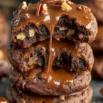 Karamell-Pekan-Brownie-Kekse à la Schildkröte