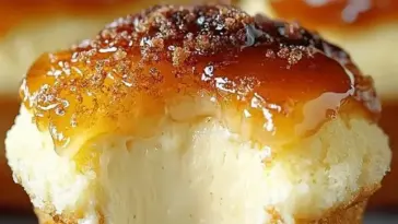 Vanille-Bohnen Crème Brûlée Cupcakes
