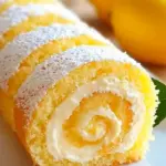 Samtige Zitronencreme-Rolle
