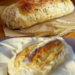 Zwiebelbrot ohne Hefe mit 250 g Magerquark