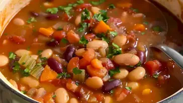 15-Bohnen-Suppe