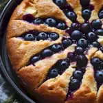 Apfel Blaubeer Joghurtkuchen