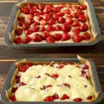 Erdbeer Blechkuchen