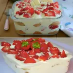 Erdbeer Tiramisu mit weisse Schokolade