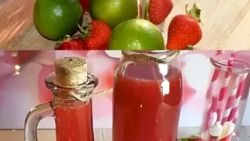 Erdbeerlimes mit 700 ml Wodka schmeckt wirklich besser als gekaufter