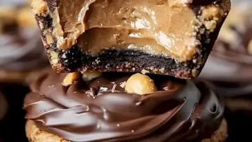 Erdnussbutter Schokoladen Keks Tassen